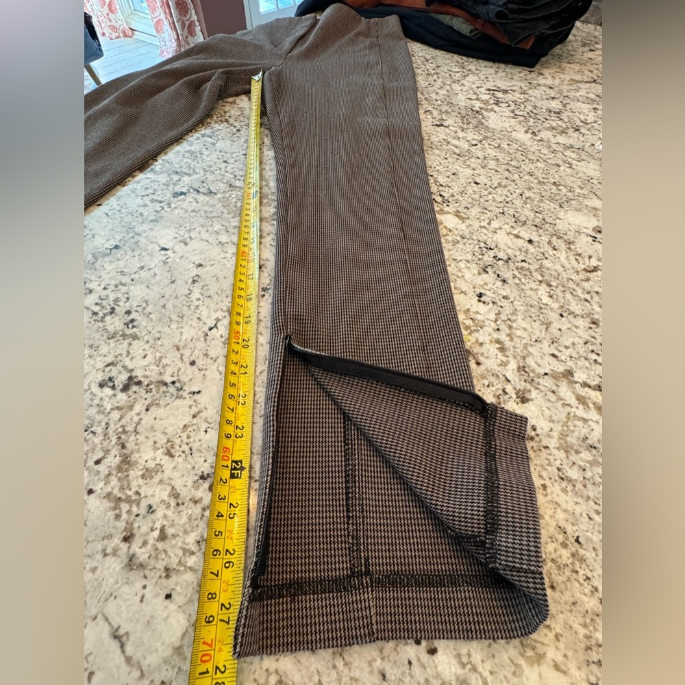 ANN TAYLOR houndstooth slacks, 8, EUC - Picture 6 of 8